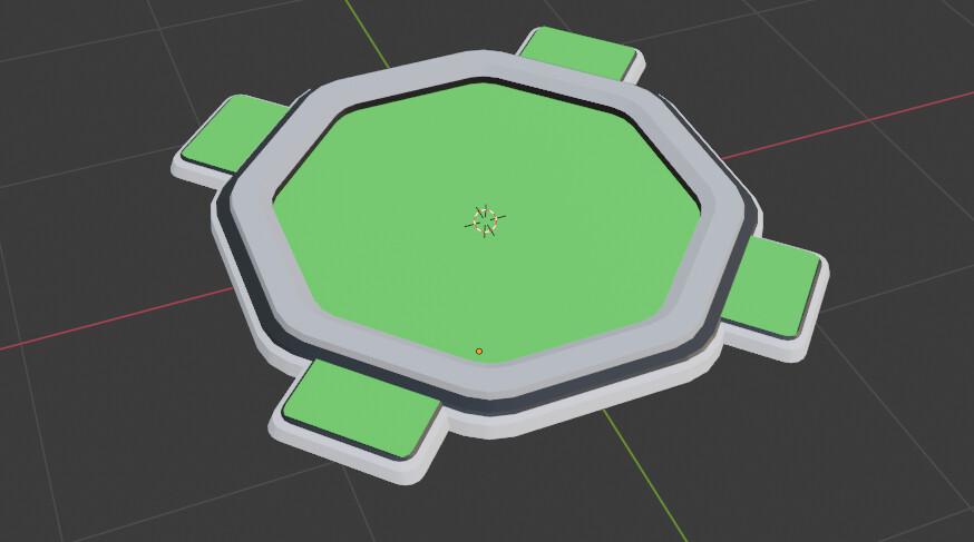 Jump pad i double jump - przykład projektu