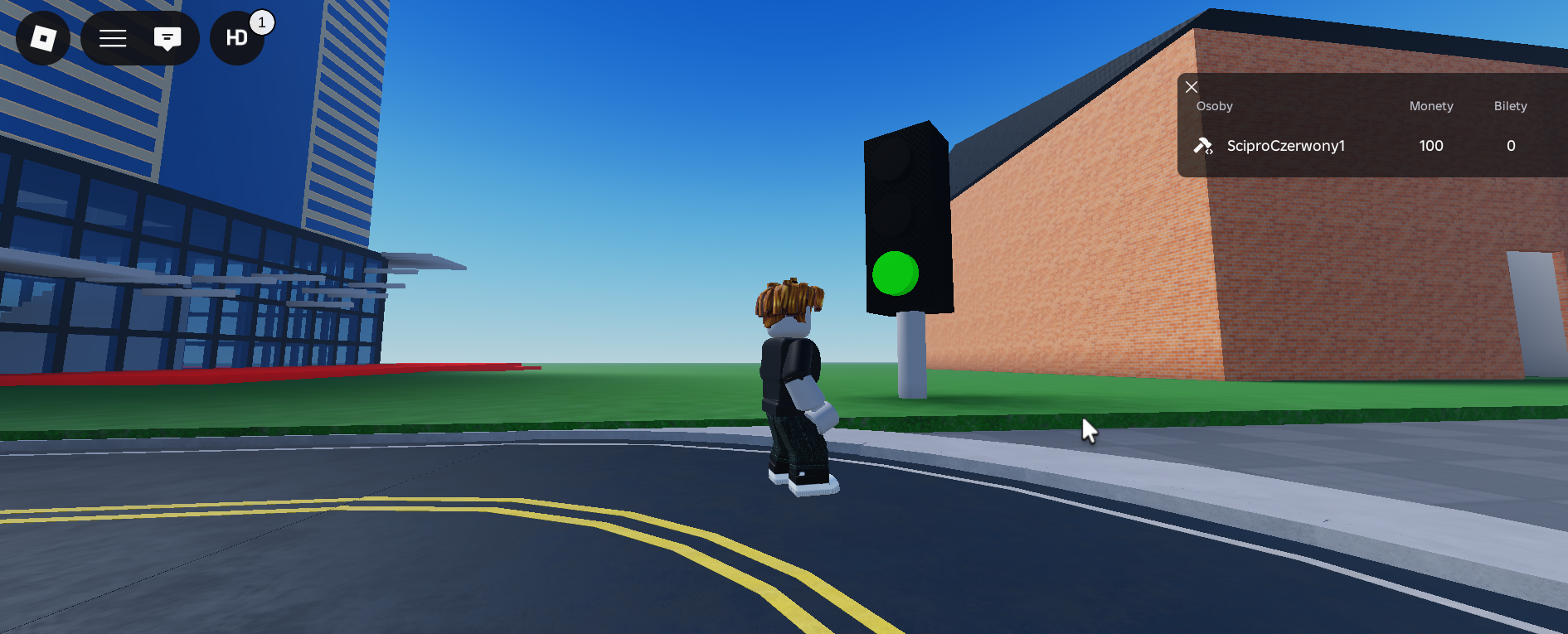 Projekt gry w Roblox stworzony przez uczestnika warsztatów Ścieżki Programisty