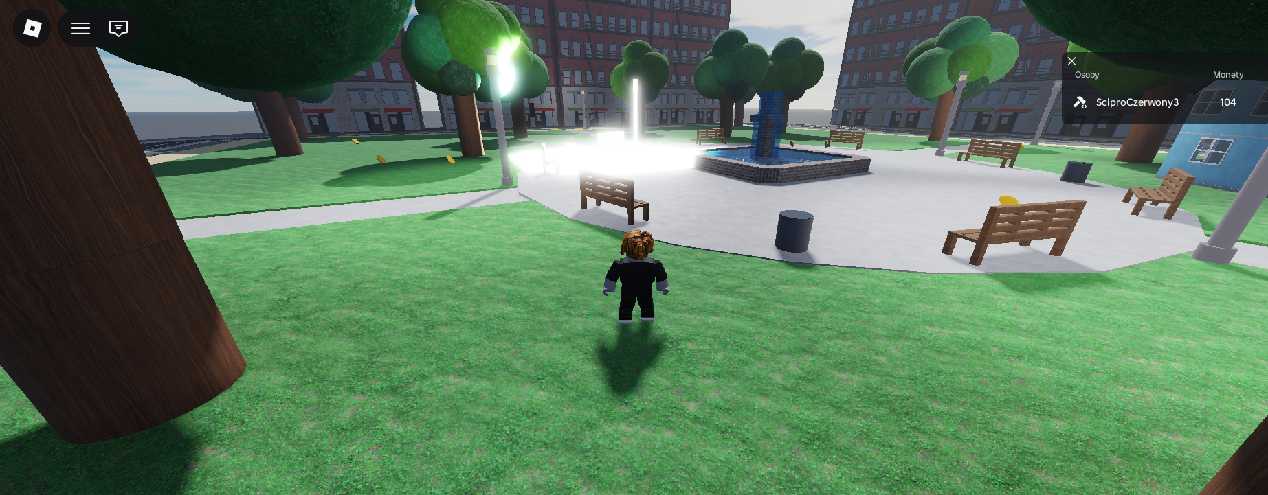 Projekt gry w Roblox stworzony przez uczestnika warsztatów Ścieżki Programisty